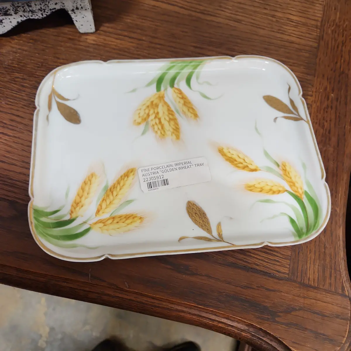Imperial Austria "Golden Wheat" Tray 1