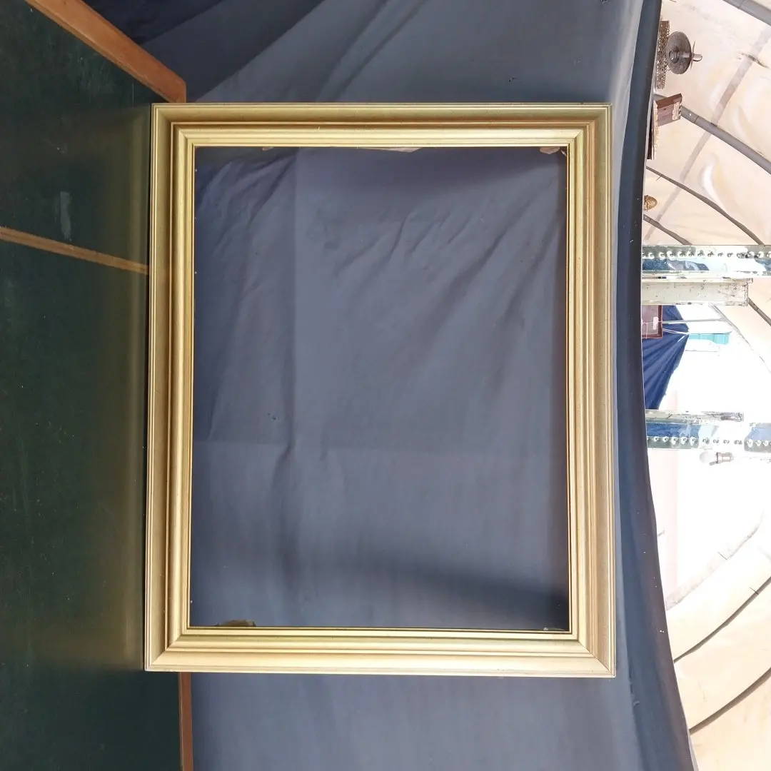 Large Gold Wood Frame 1