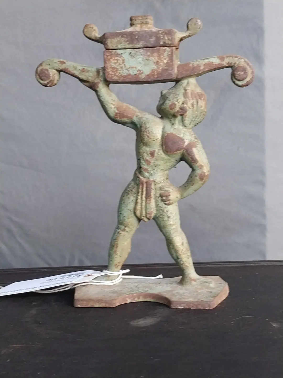 Strong Man Iron Door Stop 1