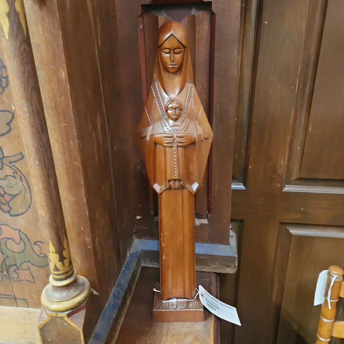 Deco Wood Madonna 1