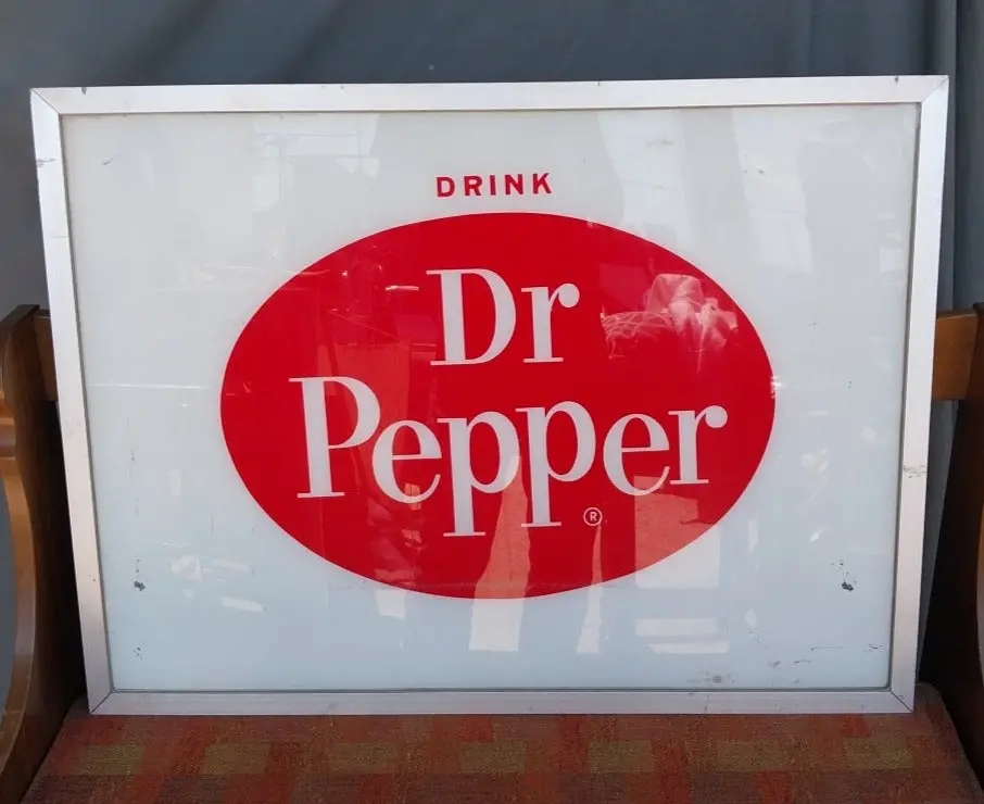 Dr. Pepper Sign See Memo 1