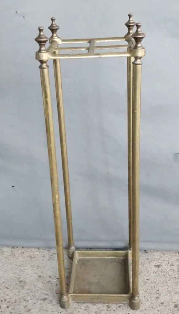 Brass 4 Quadrant Umbrella Stand 1