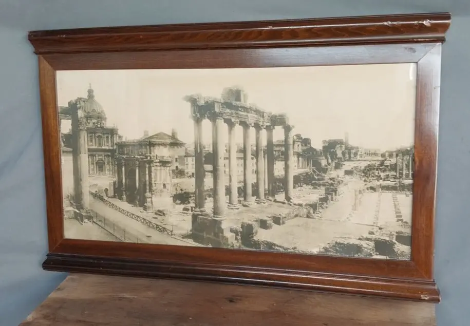 Neoclassical Frame With Roman Forum Photo 1