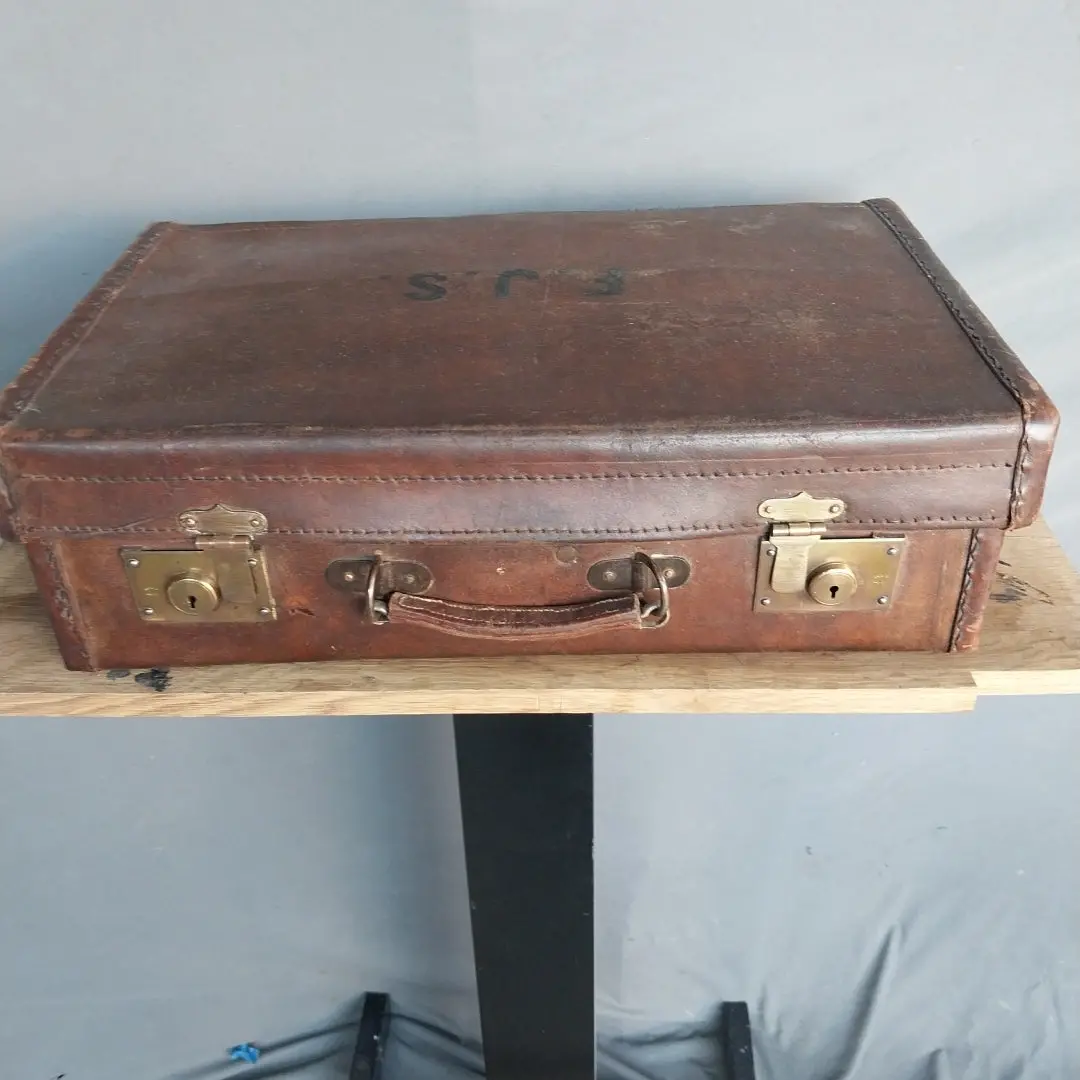 Small Leather Suitcase 1