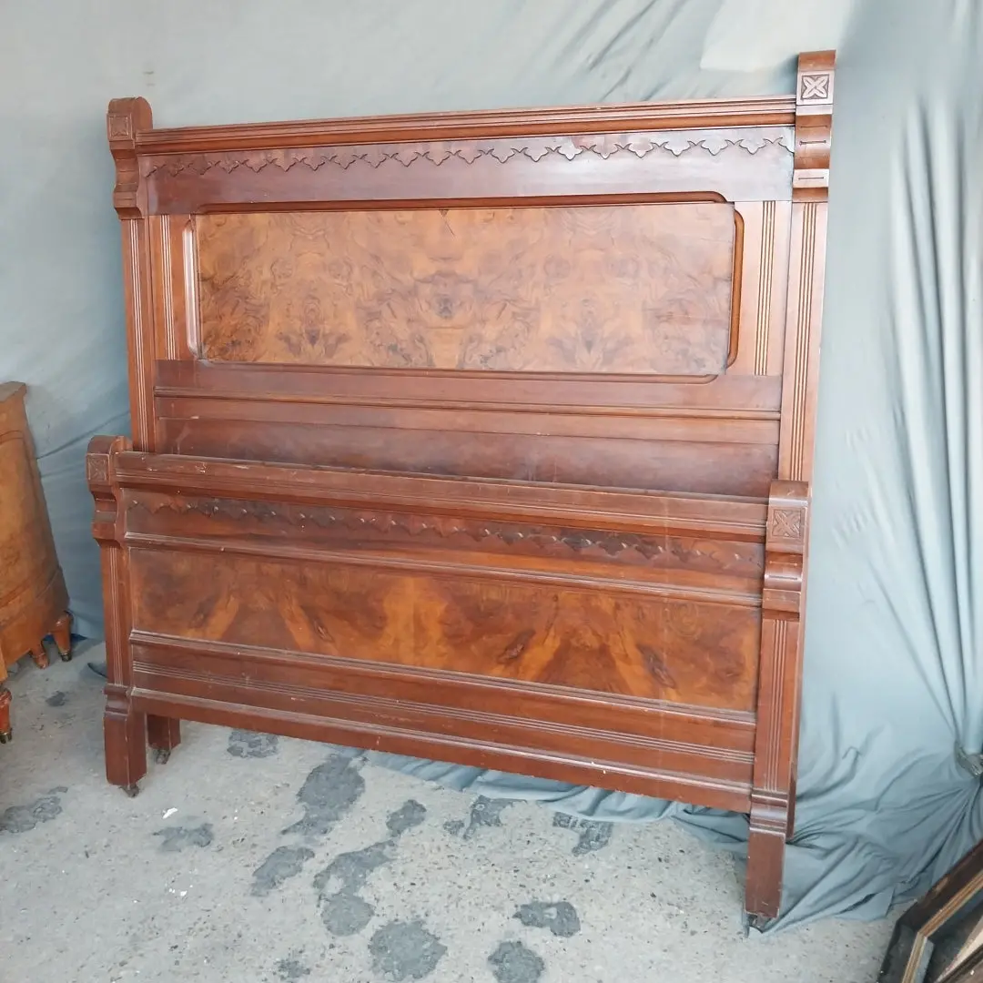Eastlake Walnut Bed 1