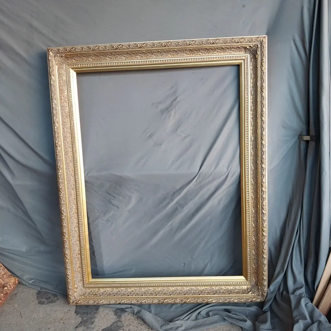 Large Ornate Gold Frame 1