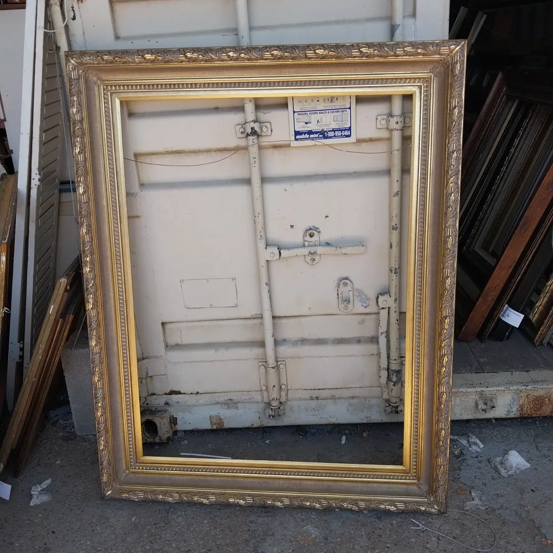 Large Ornate Gold Frame 1