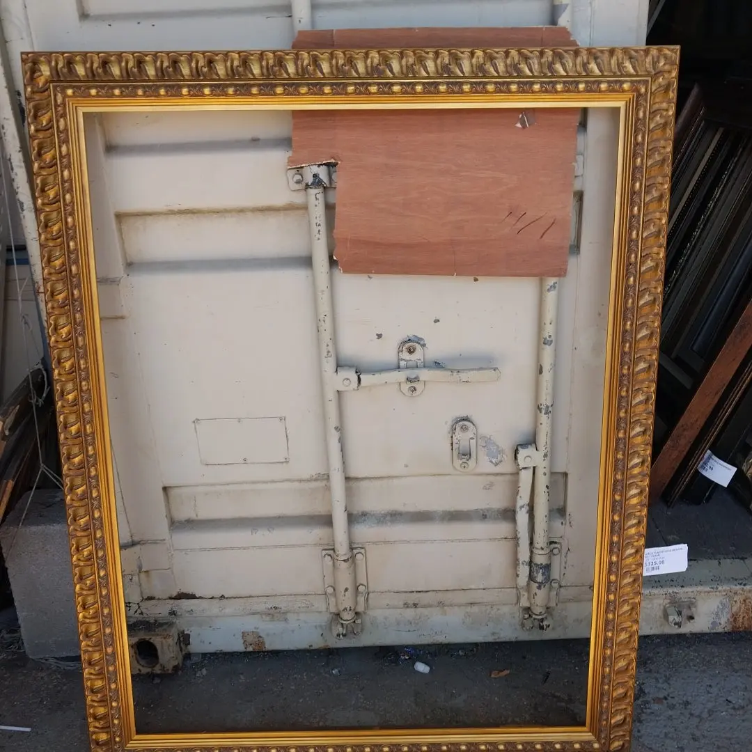 Large Flared Edge Ornate Gilt Frame 1