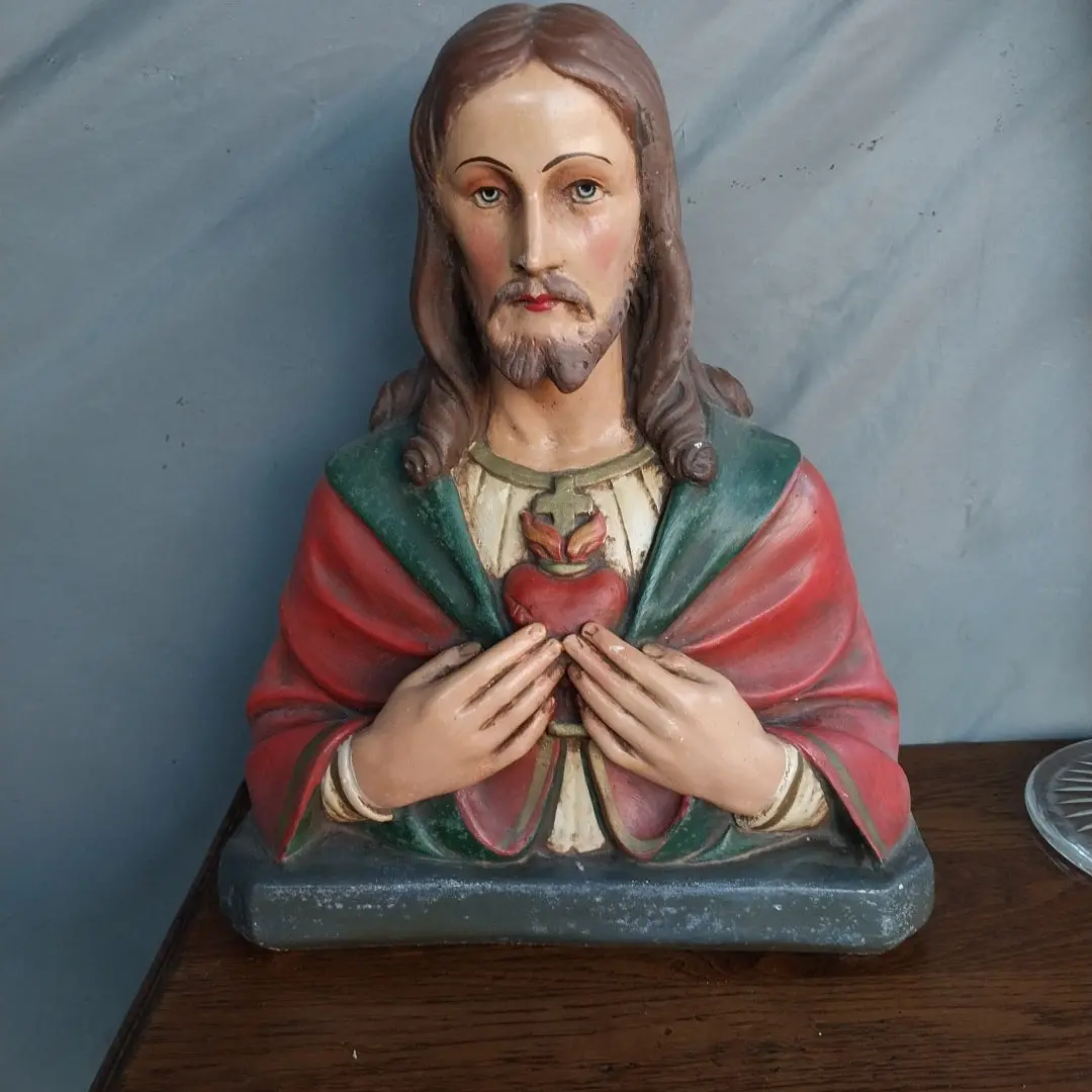 Plaster Jesus Bust 1