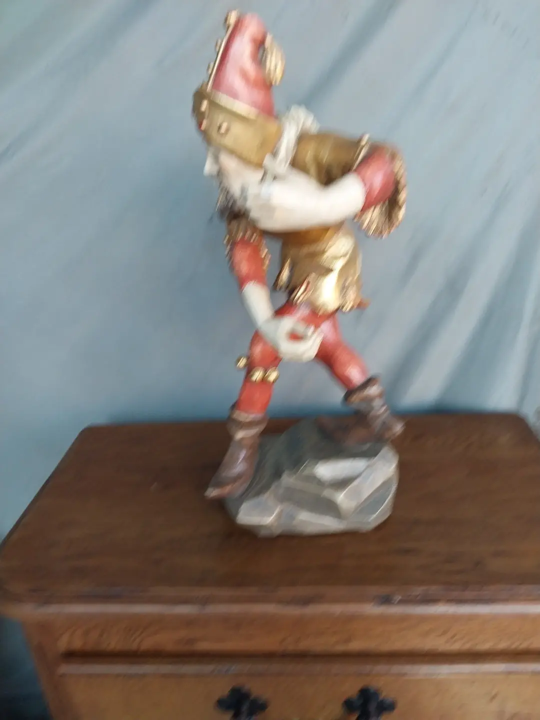 Carved Wood Jester 1