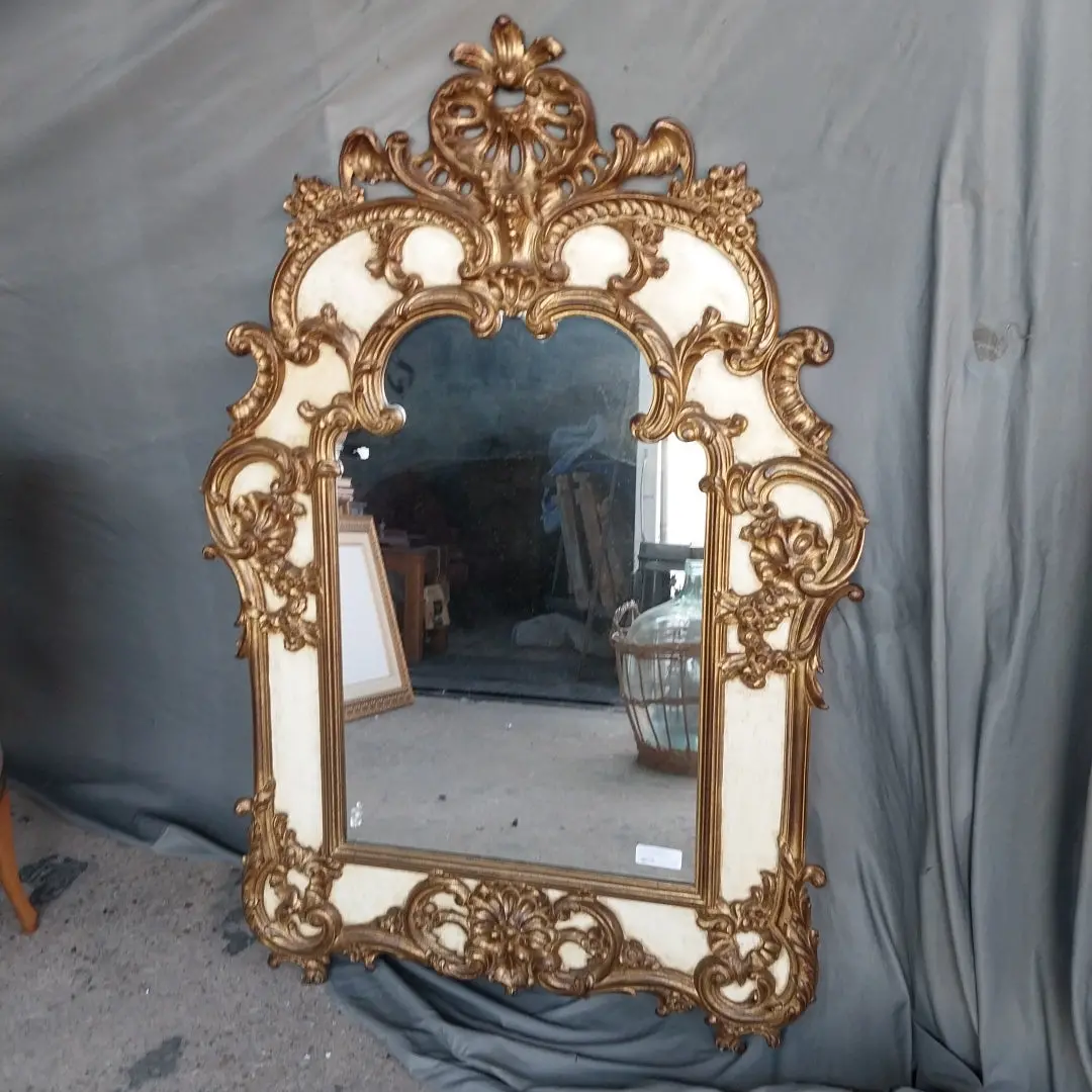 Gold And Eccru Shell Composition  Mirror 1
