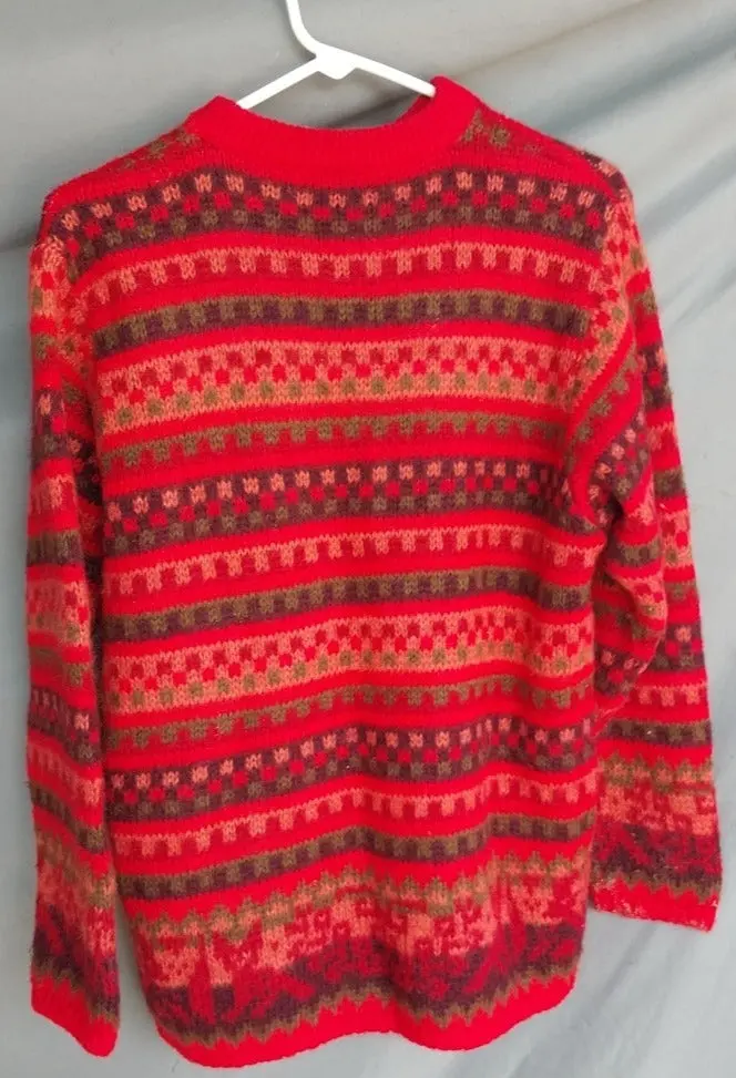 Red Italian Sweater 1