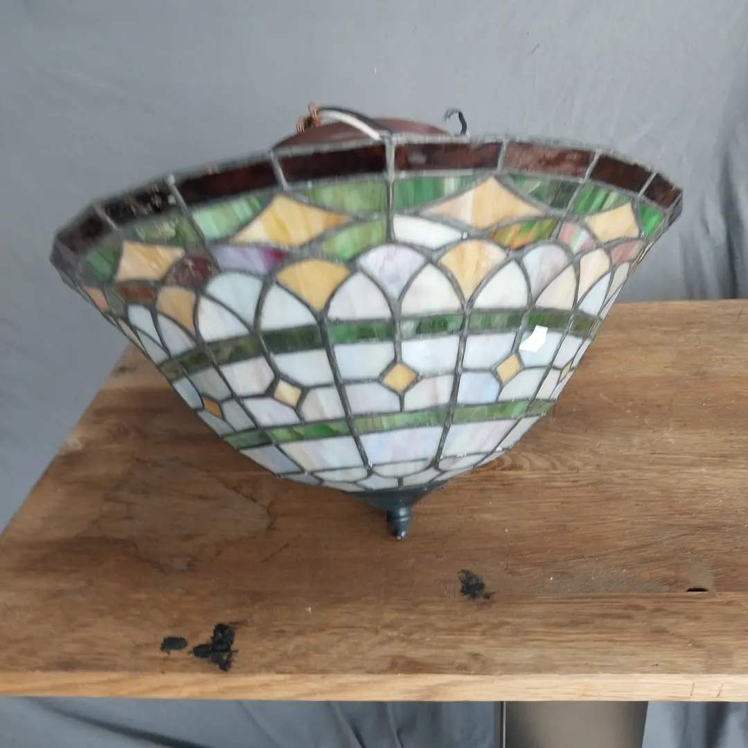 Stained Glass Ceiling Fixture 1