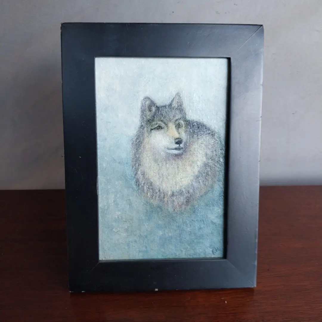 Small Wolf Painting 1