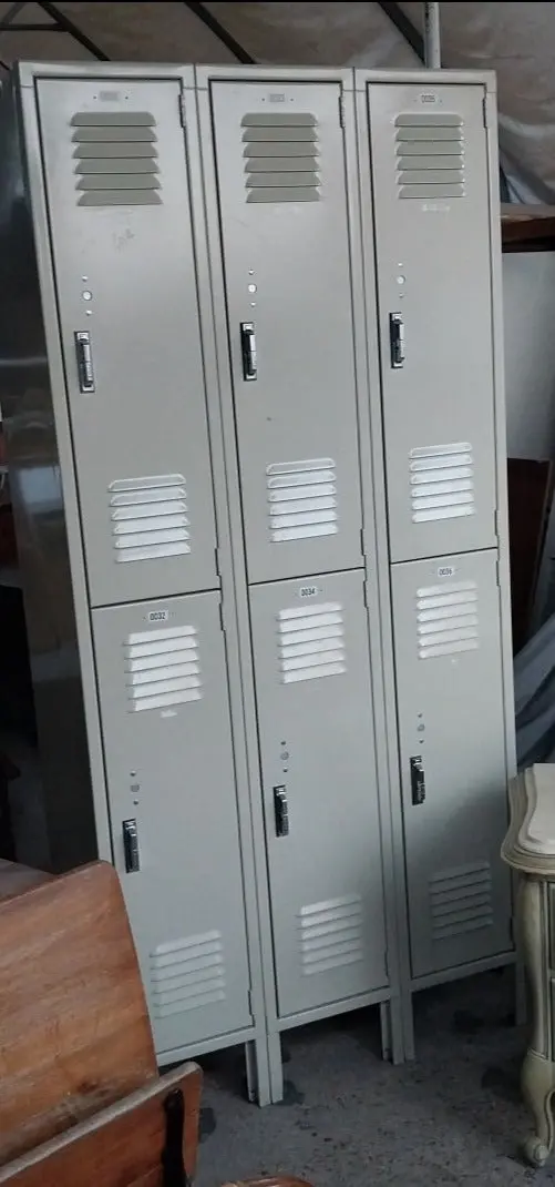 Set Of 6 Lockers By Lyon 1