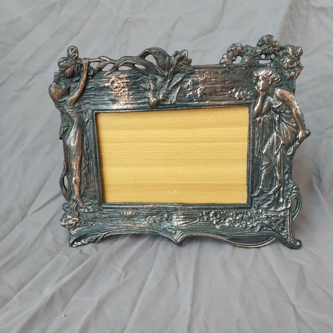 Art Nouveau Style Copper Iodized Frame 1