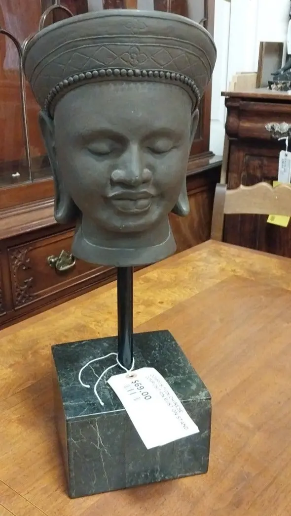 Composition Chinese Composition Bust On Stand 1