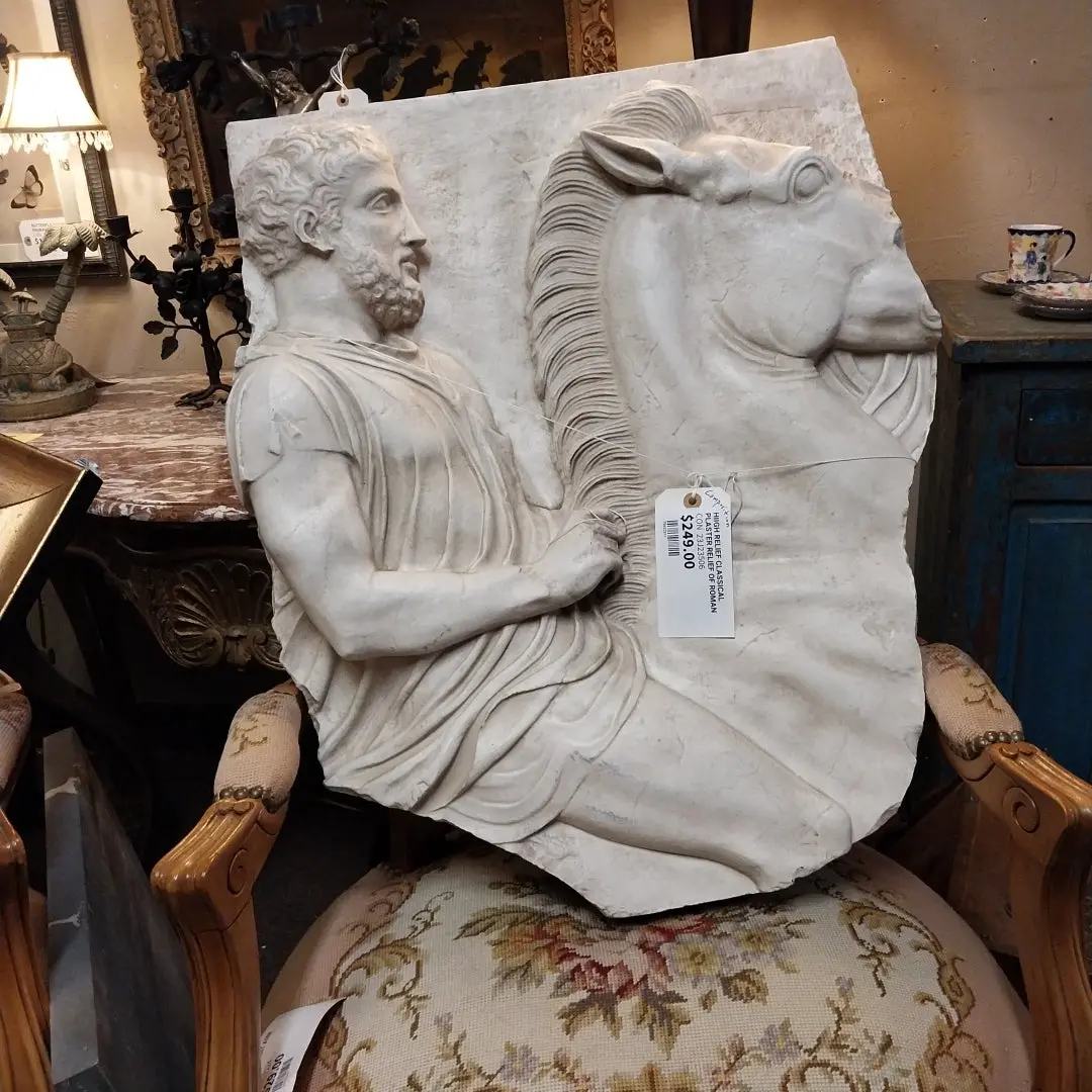 Hiigh Relief Classical Plaster Relief Of Roman 1