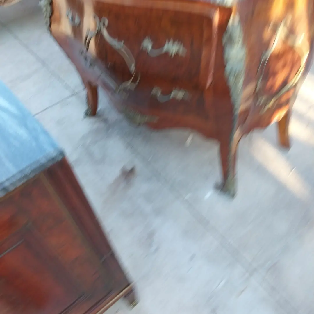 Louis Xv Marbletop Bombay Chest - Late 20Th Cent 1