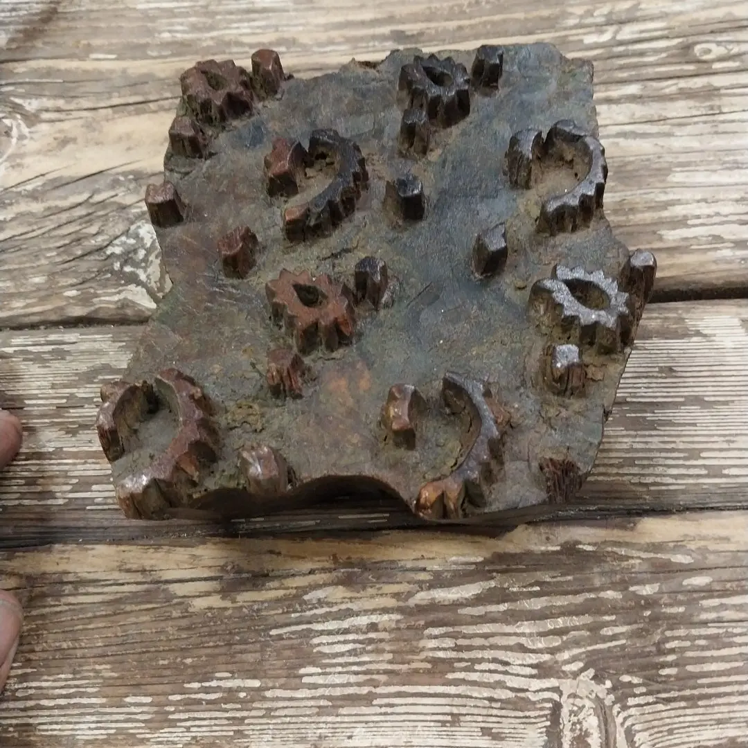 Wood Printing Block 1