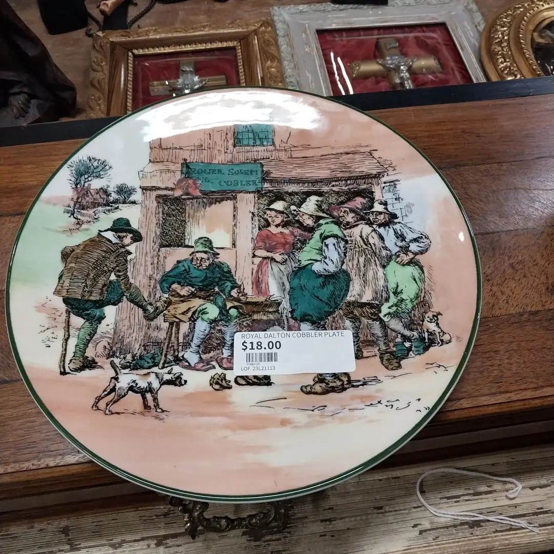 Royal Dalton Cobbler Plate 1