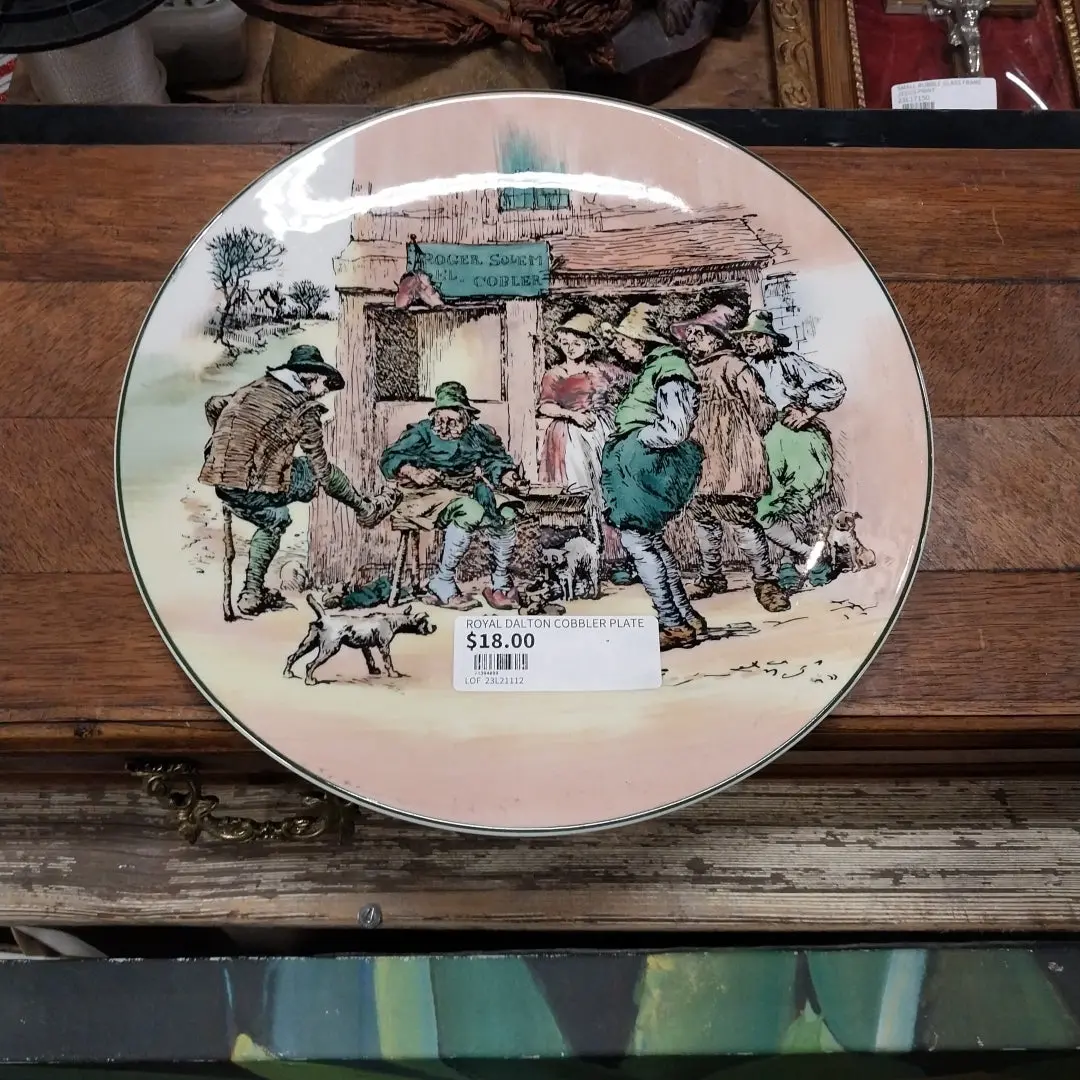 Royal Dalton Cobbler Plate 1
