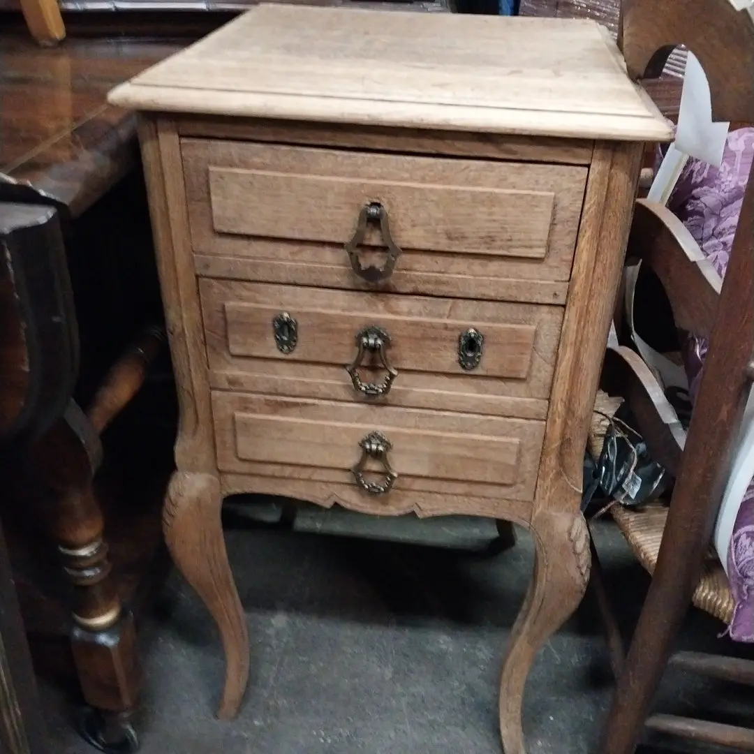 French Farmhouse Oak Side Chest 1