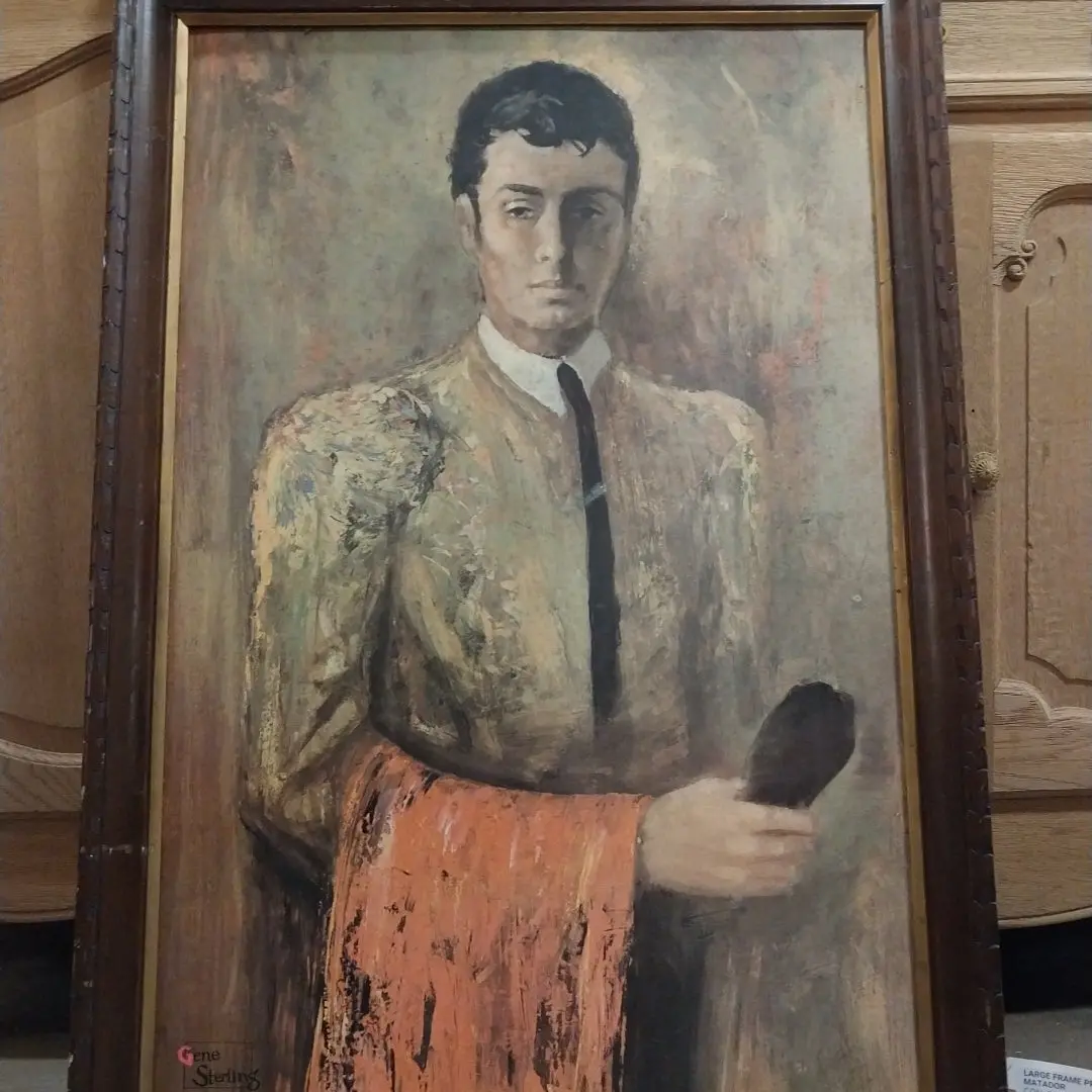 Large Frame Print Of A Matador 1