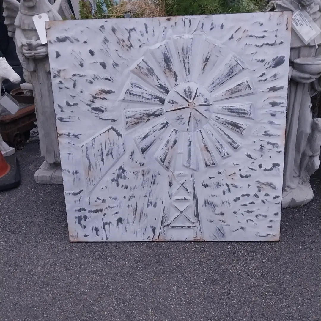 Tin Windmill Artwork 1