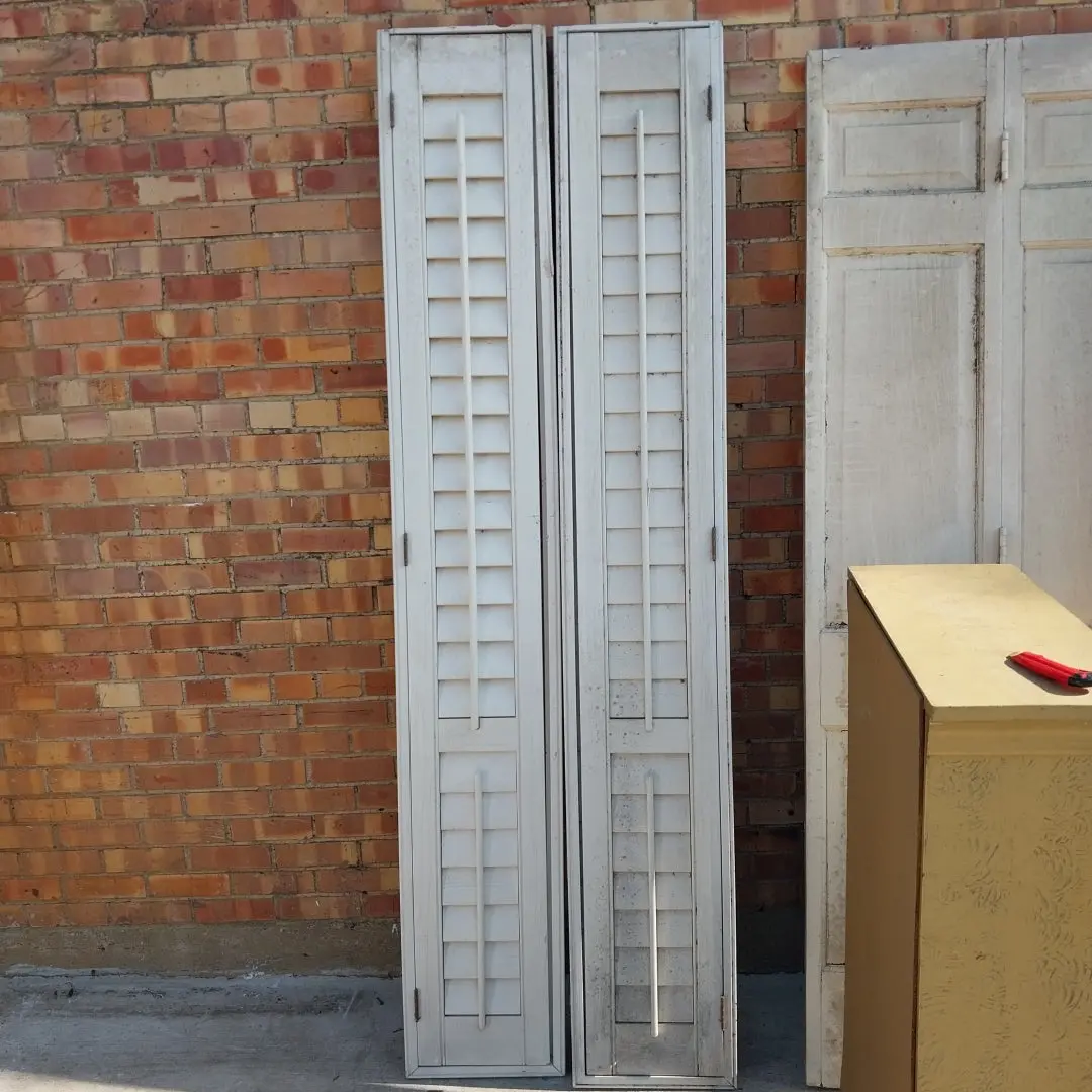 Pair Of Louvered Shutters 1