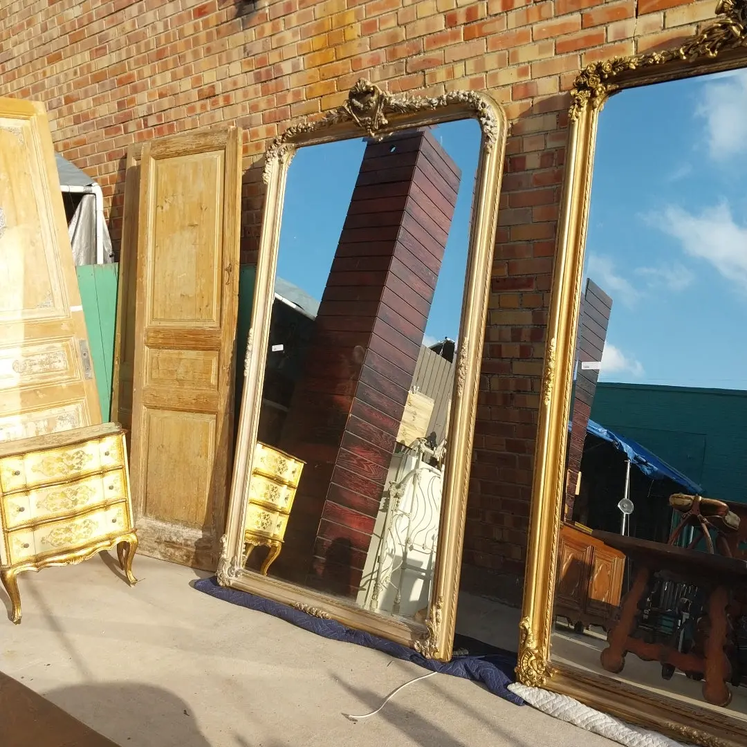 Huge Lxvi Gilt Mirror 1