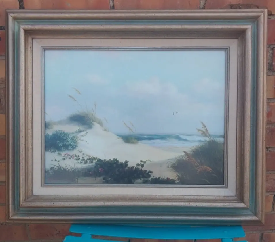 Framed Lindberg Dune Print 1