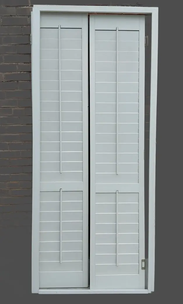 Pair Of Interior Shutters In Frame 1