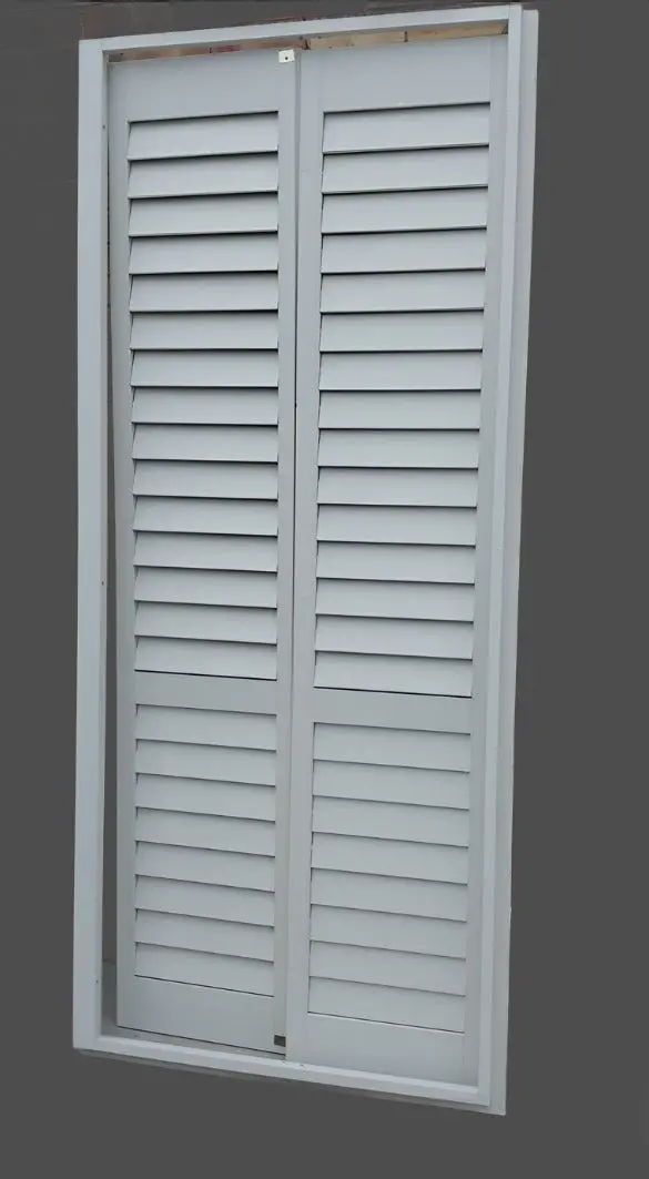 Pair Of Interior Shutters In Frame 1