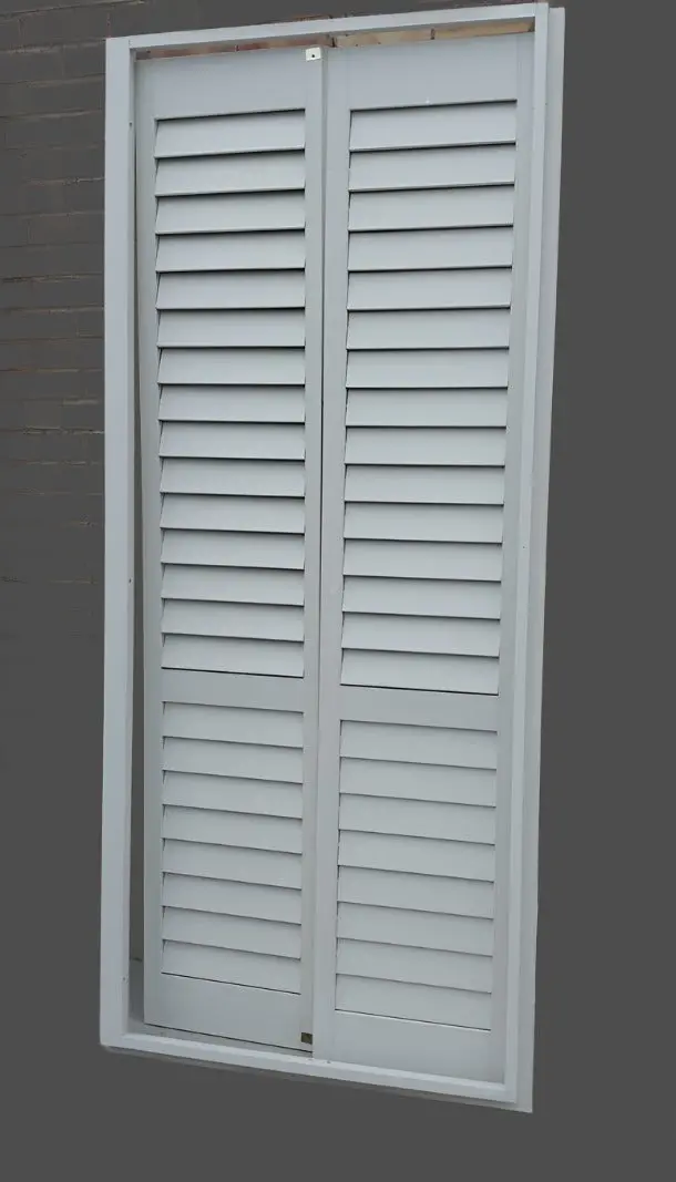 Pair Of Interior Shutters In Frame 1