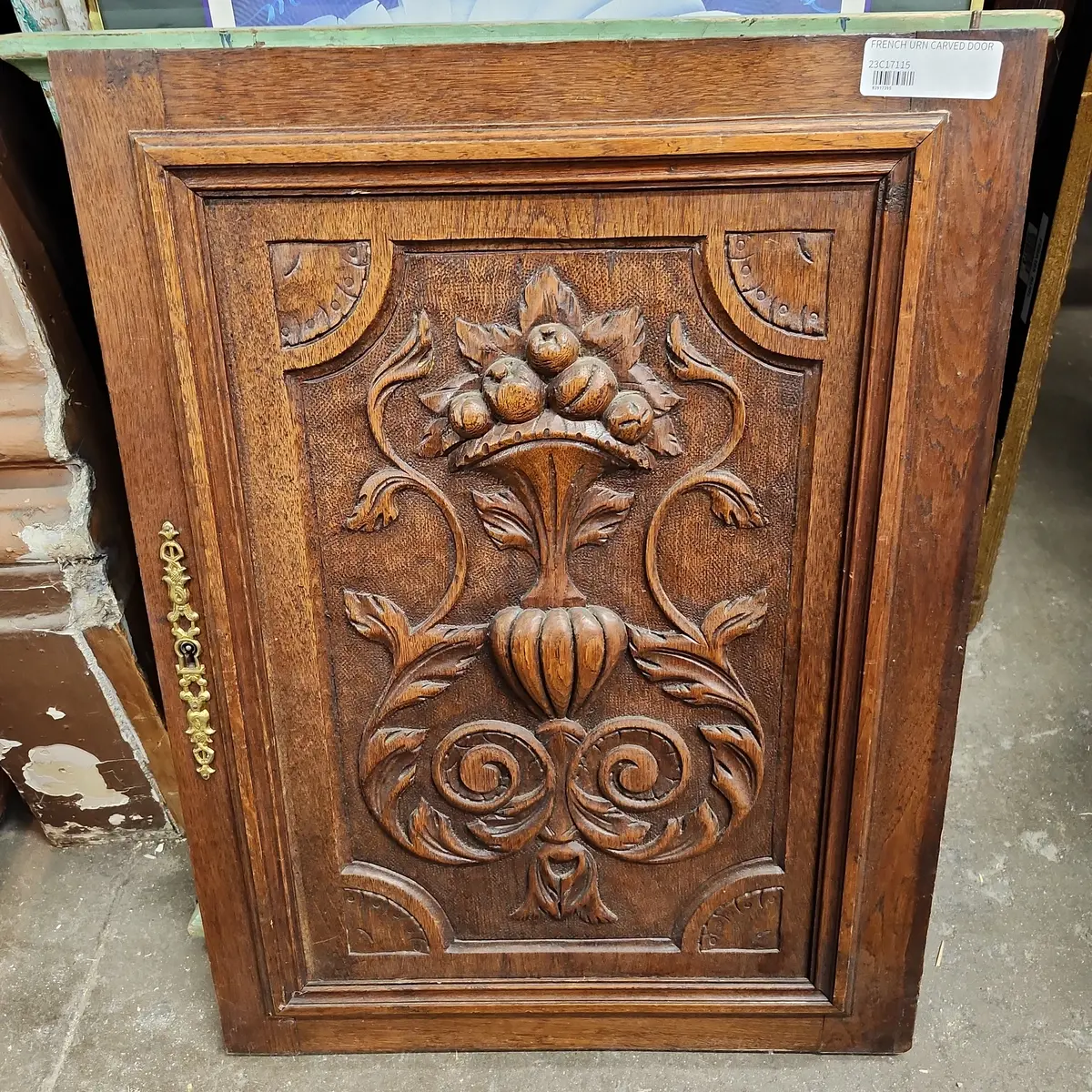 French Urn Carved Door 1