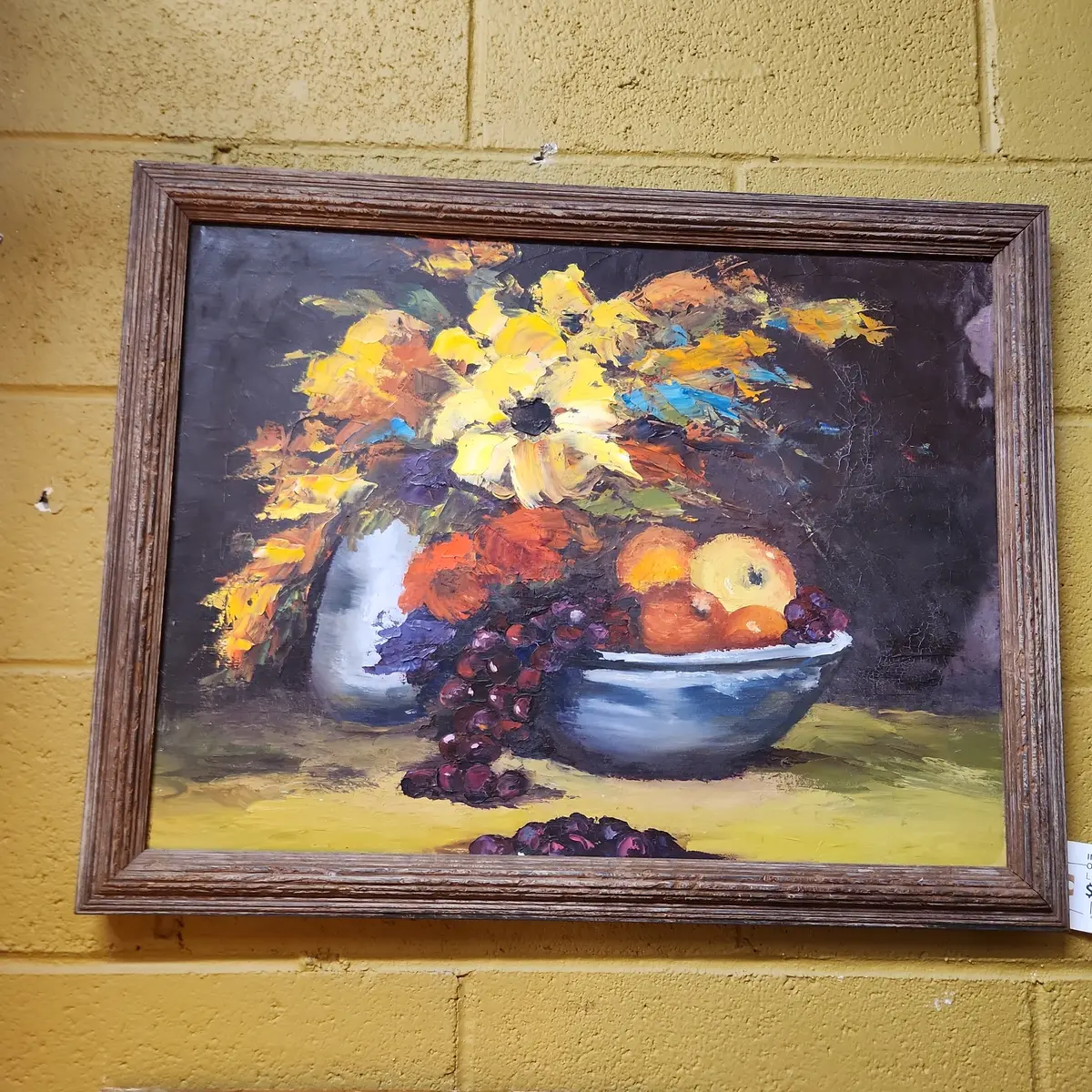 Impressionist Oil Painting Of Flowers 1