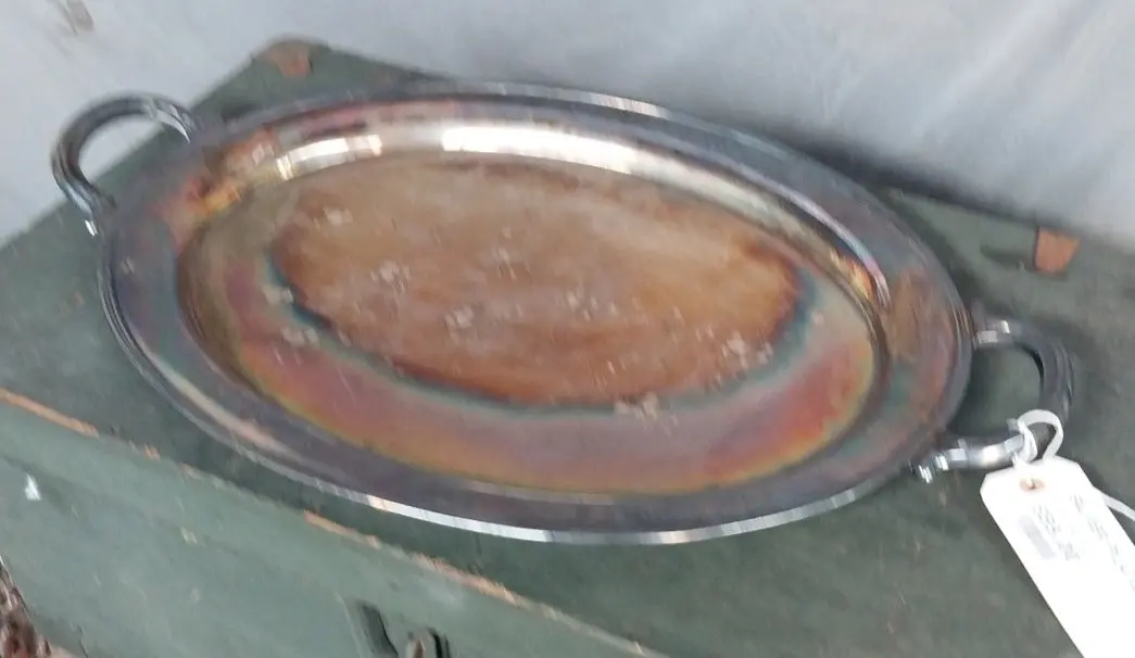 Silver Plate Tray 1