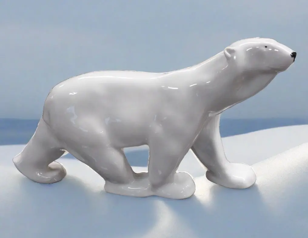 Vintage Russian Polar Bear Figure 1
