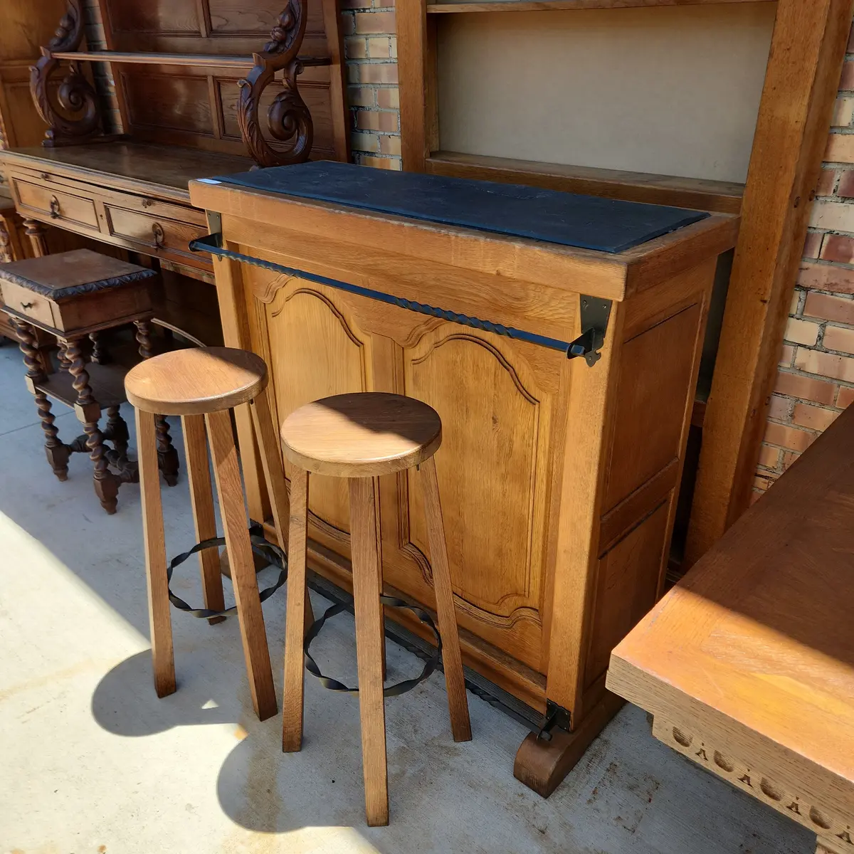 Pair Of Barstools 1