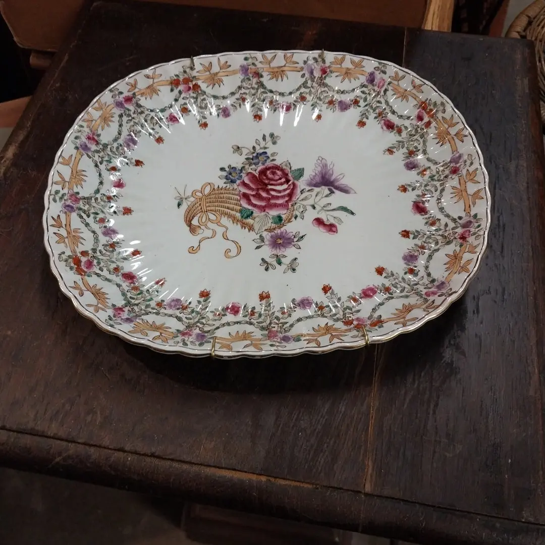 Decorative Ironstone Plate 1