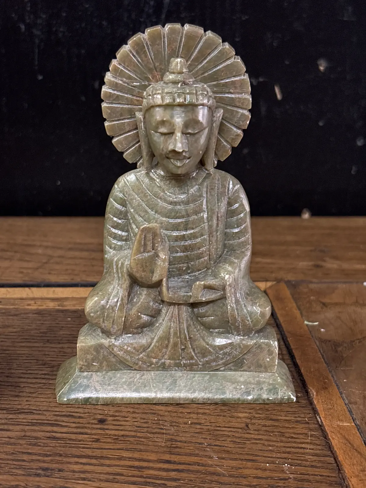 Stone Buddha - As Found 1