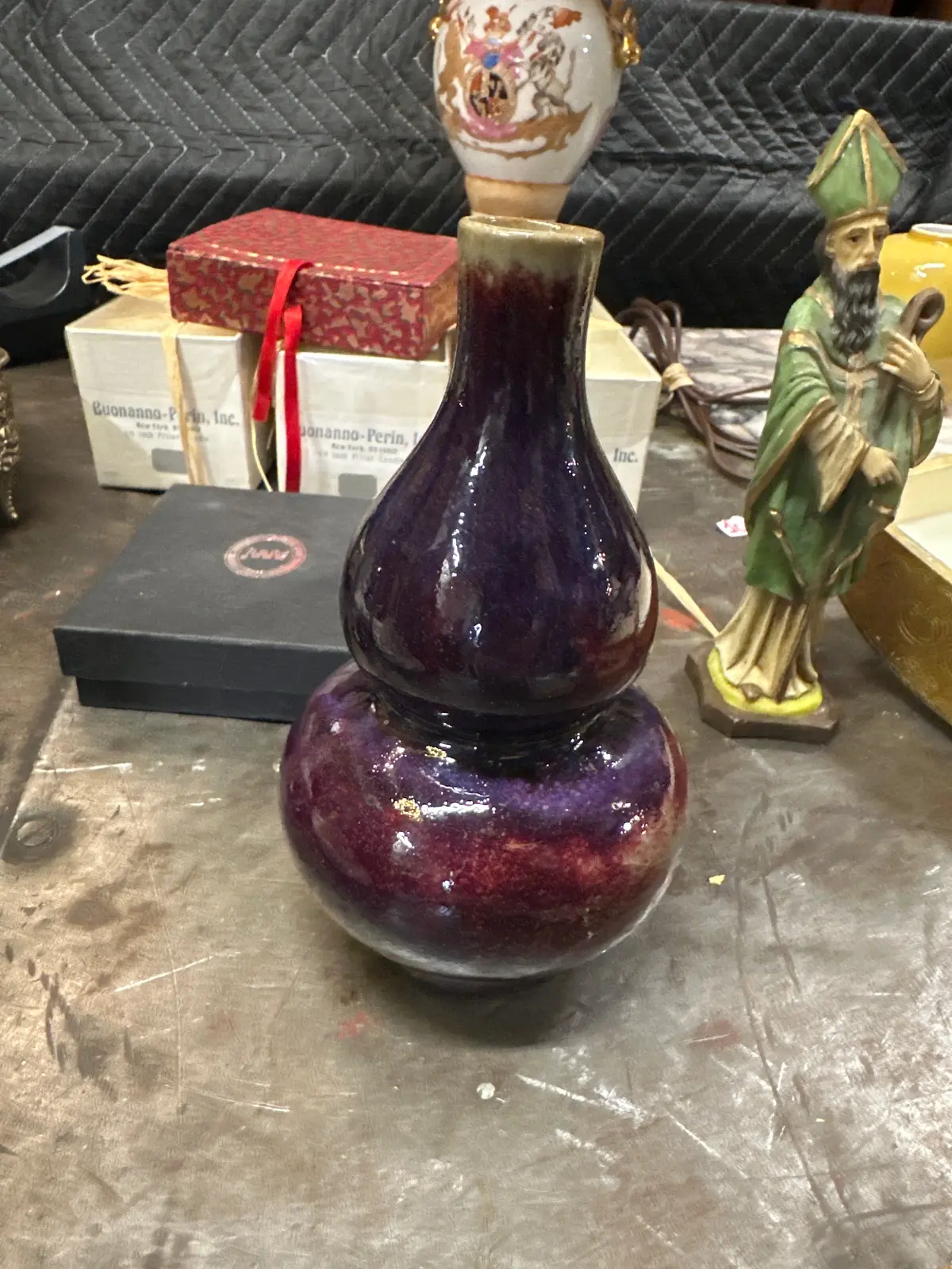 Yang Yuzhong Purple Pottery Vase 1