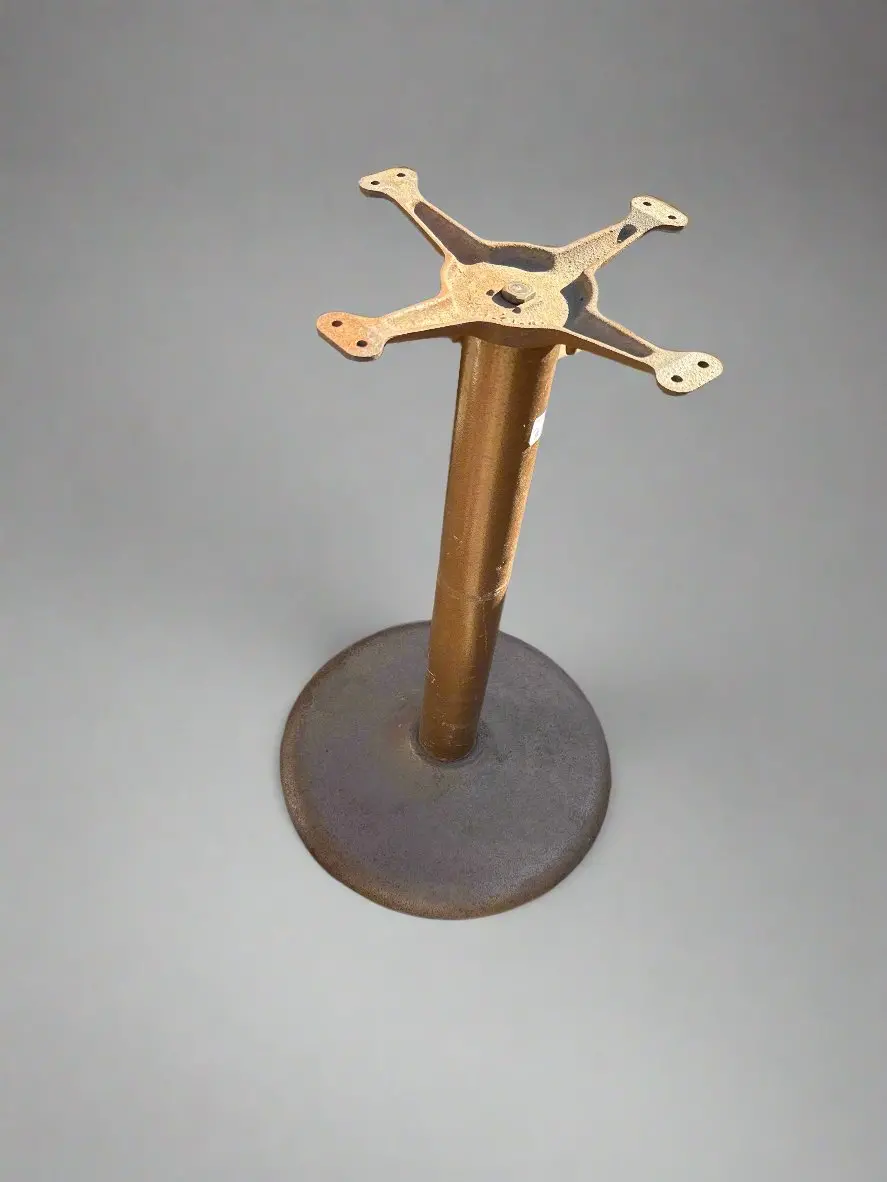 Iron Round Table Base 1