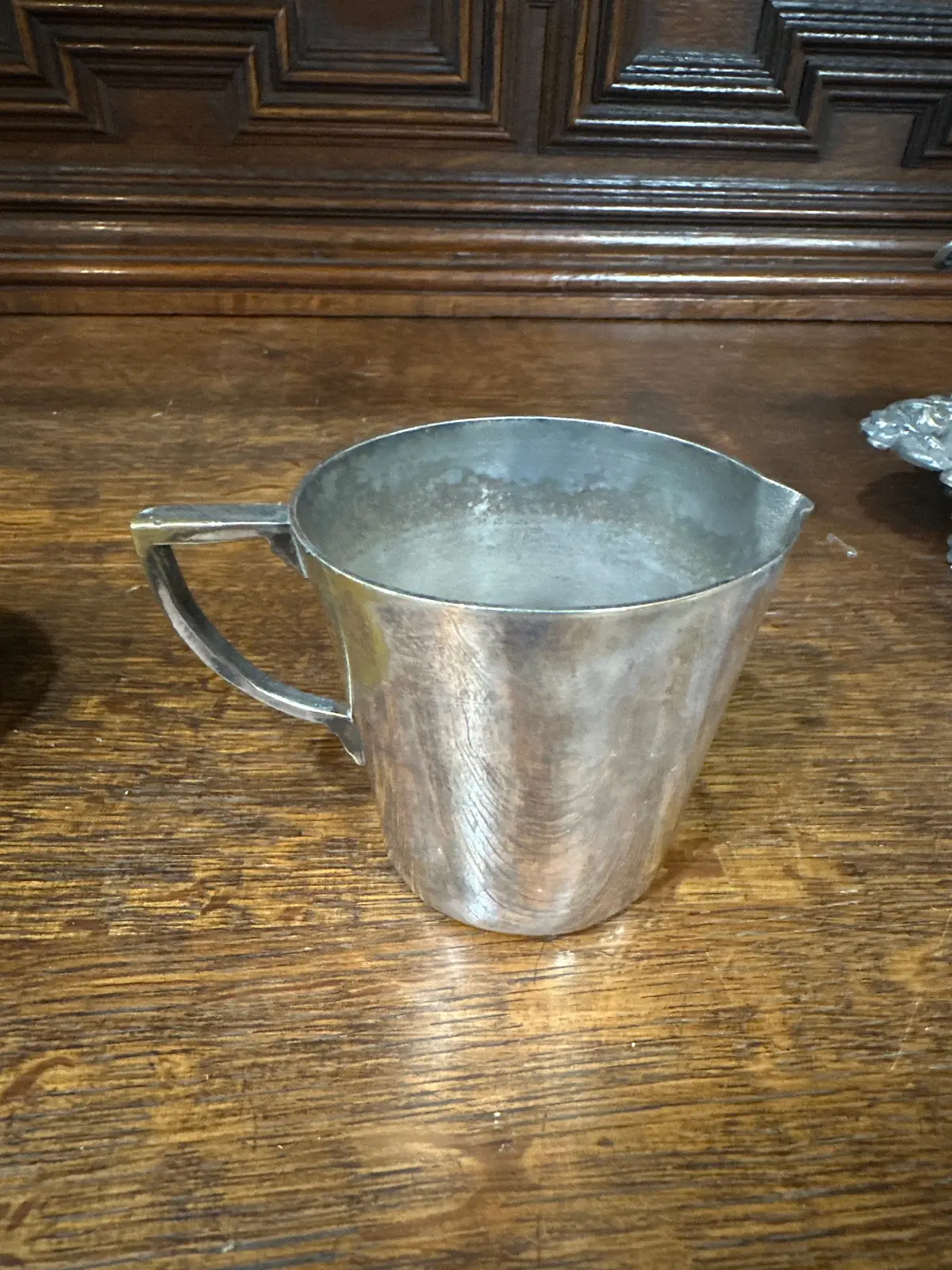 Silver Plate Creamer 1