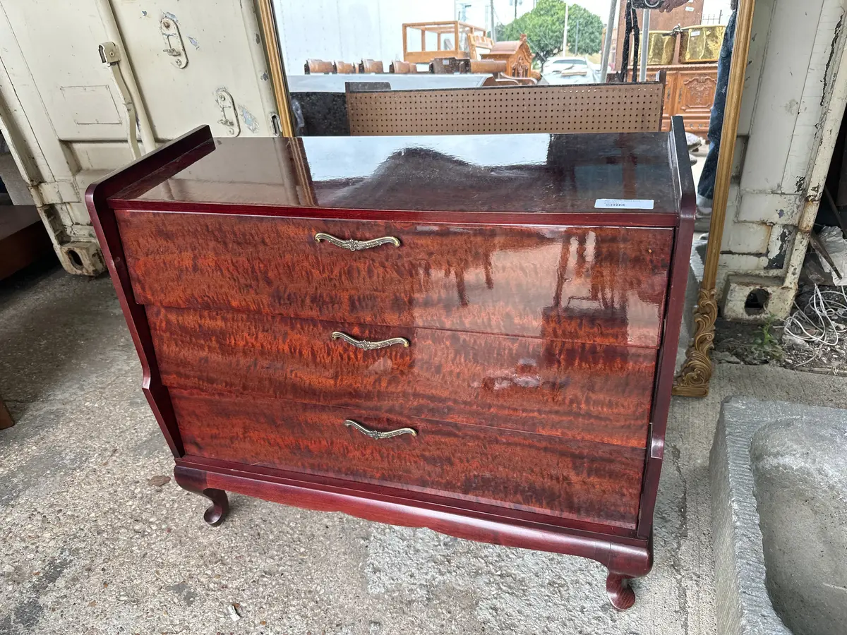 Mid Century Small Shoe Cabinet 1