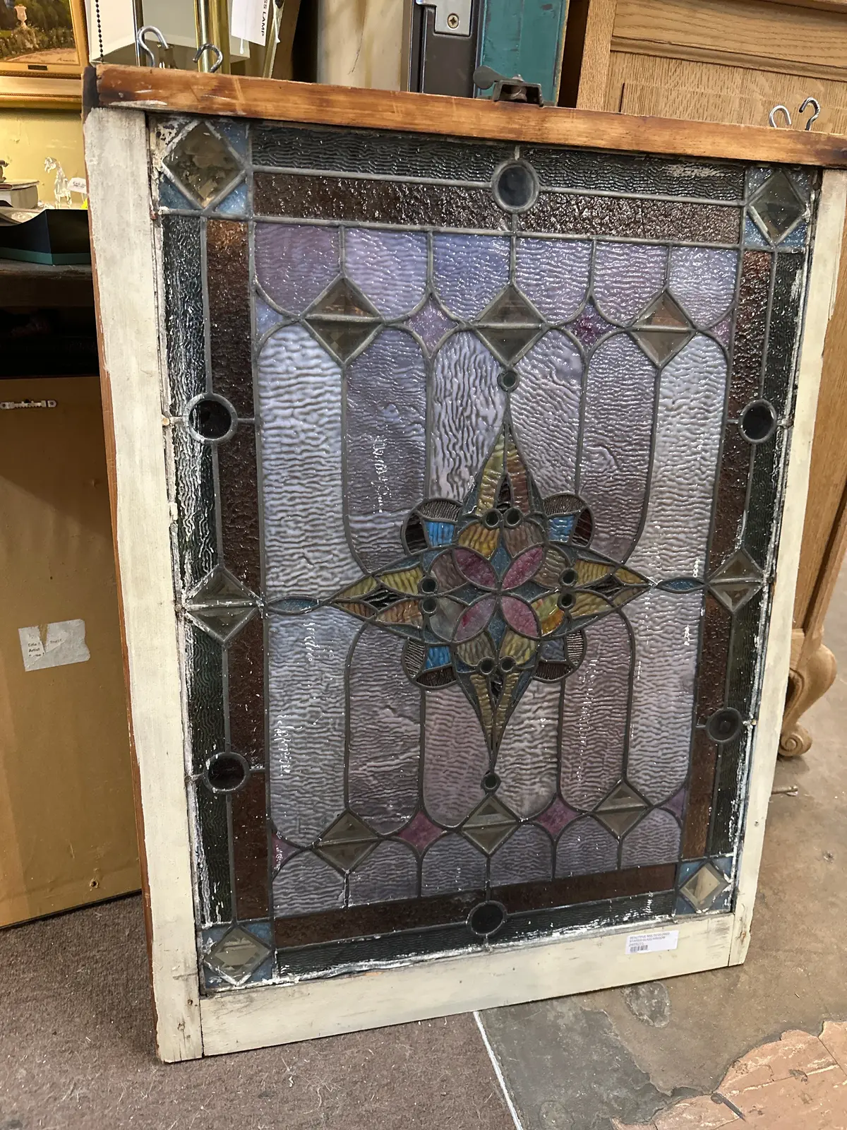 Beautiful Multicolored Stained Glass Window 1