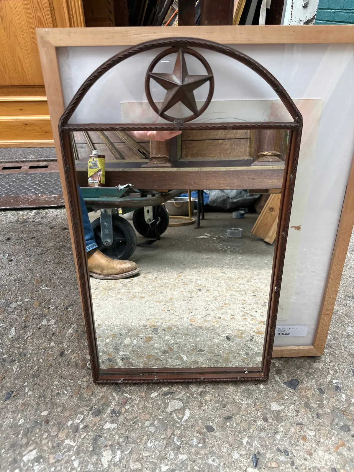 Texas Metal Small Mirror 1