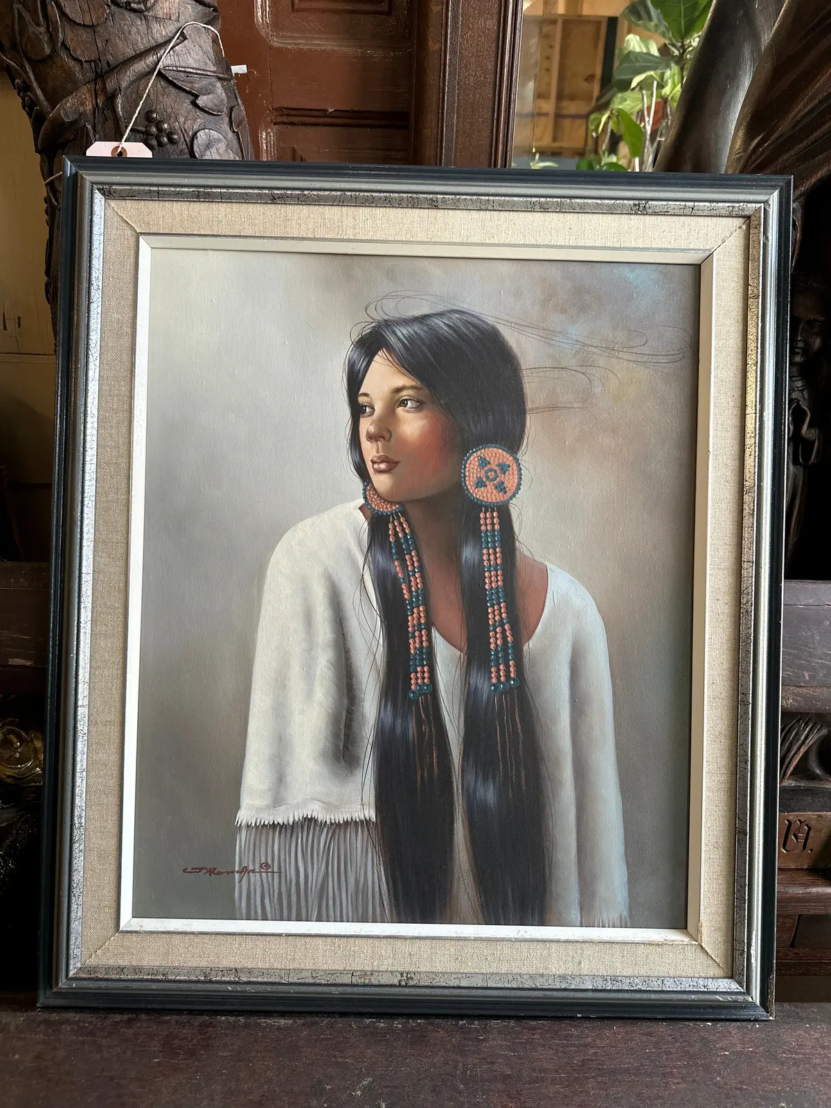Beautiful Indian Maiden By Cj Roman 1