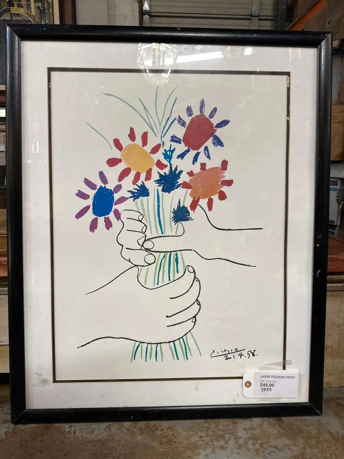 Large Picasso Print 1